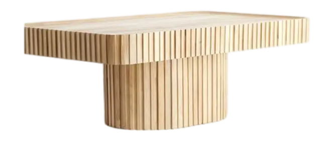 Snelle Levering Light & Living - Kioto salontafel 120x70x42 cm mangohout - naturel