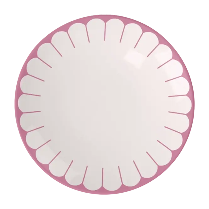 Villeroy & Boch Fleur Ontbijt-/dessertbord Cassis Ø21cm (6 delig) Op = Op