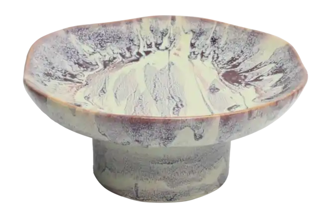 by fonQ Ondra Serveerschaal - Mint / Paars Premium