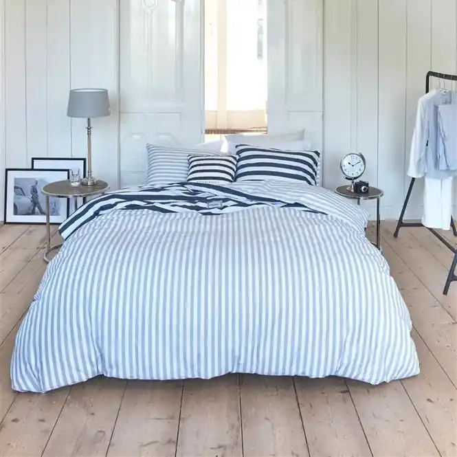Snelle Levering Riviera Maison Harbour Dekbedovertrek Blauw Renforcé