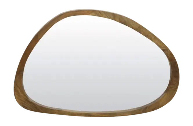 Superprijs Light & Living - Sonora spiegel 120x5x80 cm hout olie bruin