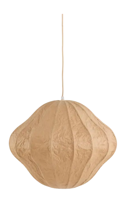 Laatste Kans Light & Living - Sukau hanglamp Ø50x40,5 cm - kraftpapier bruin