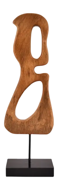 by fonQ Structure Ornament H 60 cm - Bruin Betrouwbaar