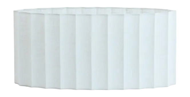 Light & Living Lampenkap ovaal Disli - Wit - 58x24x27cm Voordeelprijs