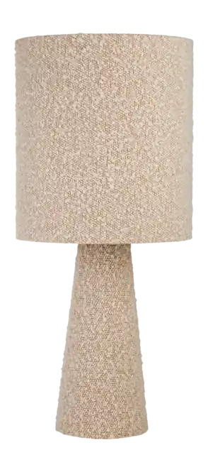 Exclusieve Aanbieding by fonQ Teddy Bouclé Tafellamp - Wit