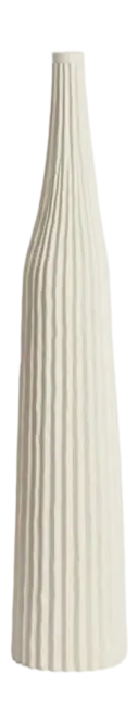 Light & Living Light&living Vaas deco Ø11,5x60 cm NAMPALA crème Hoge Kwaliteit
