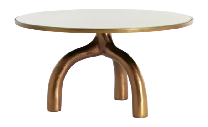 Light & Living Salontafel Mello - Bruin - Ø76cm Korting