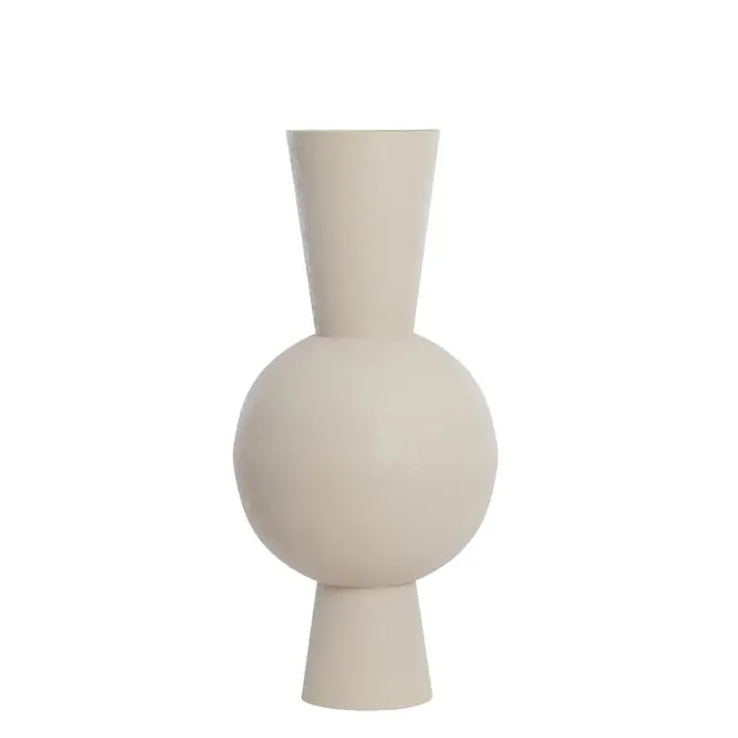Koop Vandaag Light & Living Vaas Chedi - Lichtgrijs - Ø39cm
