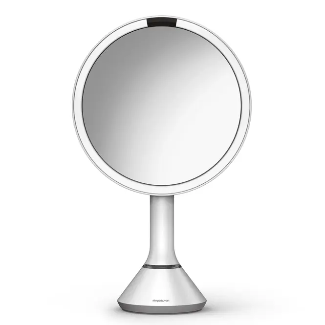 Betrouwbaar simplehuman Sensor Sensorspiegel Wit Touch Control 5x Vergroting