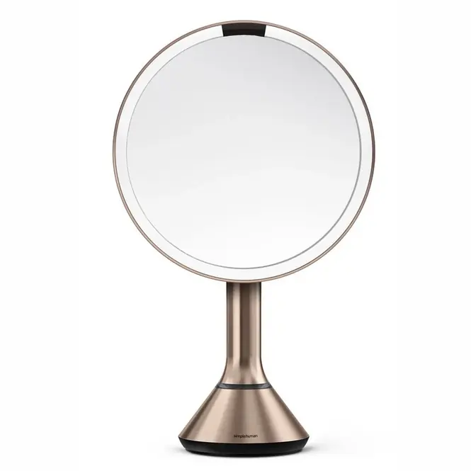 simplehuman Make-up spiegel Make-up spiegel Goud Sensorspiegel 5x vergroting Betrouwbaar