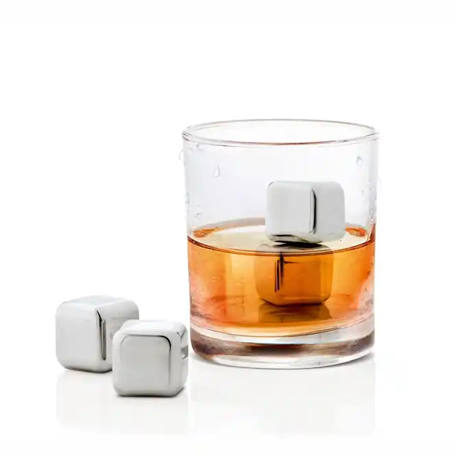 Populair Blomus Lounge IJsblokjes RVS Glans Set van 4
