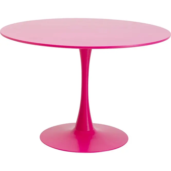 Eettafel Schickeria Ø110cm roze Kare Design Aanbieding