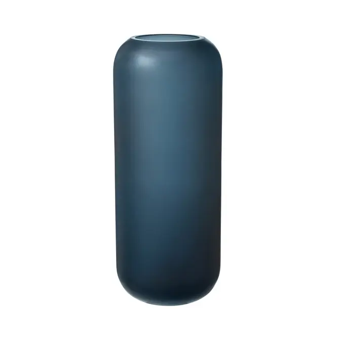 Hoge Kwaliteit Blomus Ovalo Vaas Blue 11,5 cm