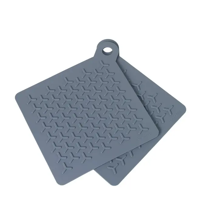 Seizoensaanbieding Blomus Flip Pannenlap Flint Stone (Set van 2)