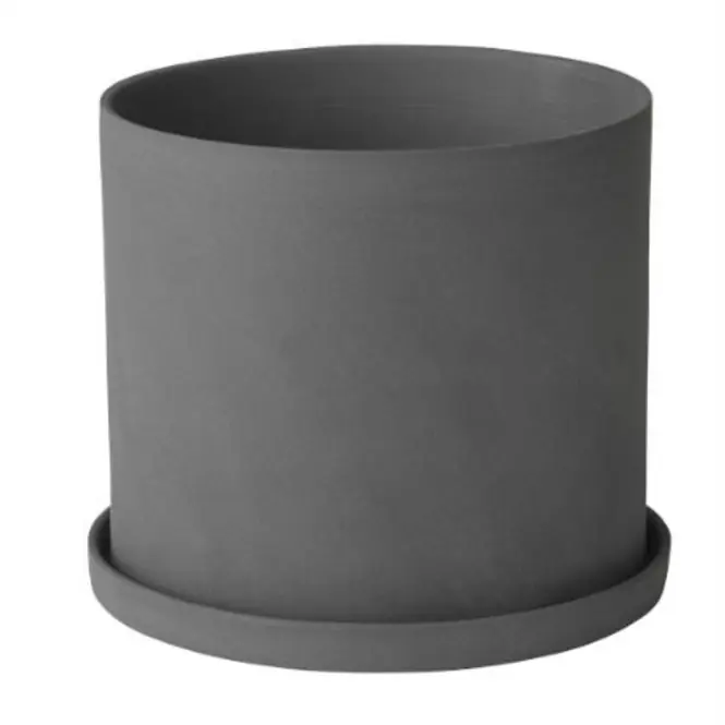 Blomus Nona Kruidenpot Pewter Alleen Vandaag