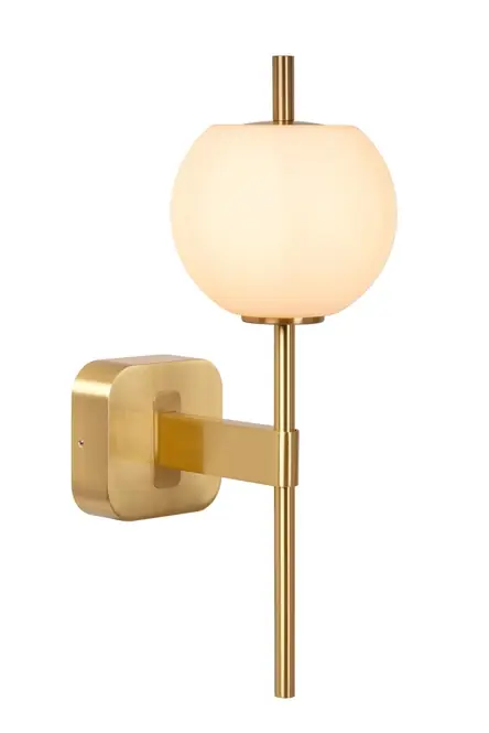 Fabrieksprijs Lucide ELDA Wandlamp - Mat Goud Messing