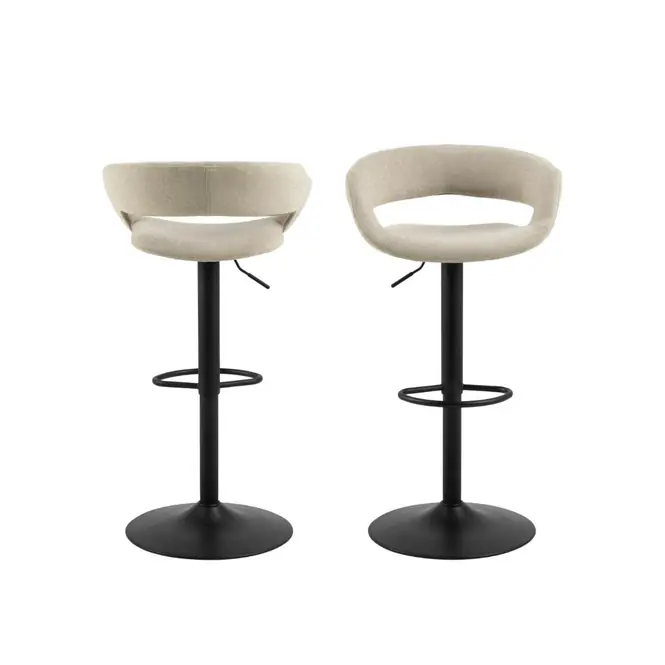 Nieuw Rebellenclub Lara Barkruk - Set Van 2 - Beige