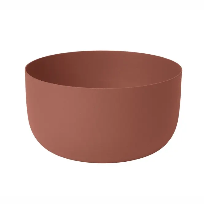 Uitverkoop Blomus Reo Opbergkom Rustic Brown 7 cm