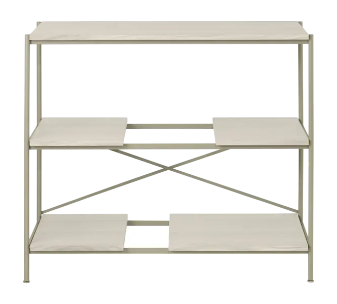 Blomus Sukoya Kast White Oiled Oak Veneer Metal Small Rechtstreeks Van De Fabrikant
