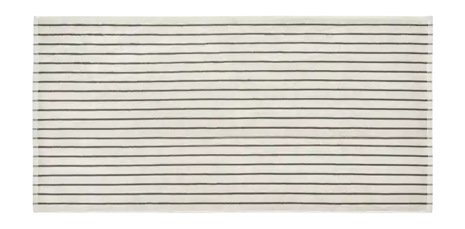 Blomus Arto Badlaken Moonbeam/Magnet Thin Stripes Alleen Vandaag