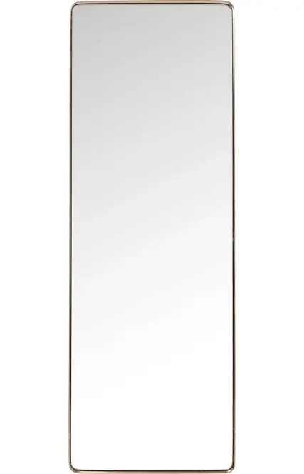 Seizoensaanbieding Kare Design Curve Spiegel 70 X 200 Cm - Koper