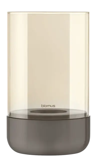 Koop Online Blomus Calma Windlicht Burned Metal Metallic Finish Medium