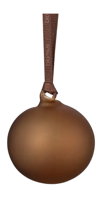 Blomus Juhla Kerstballen Rustic Brown (Set van 2) Beste Prijs