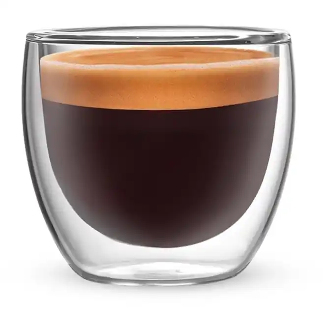 Betaalbaar Bialetti Portofino Koffieglas 80 ml Set van 2