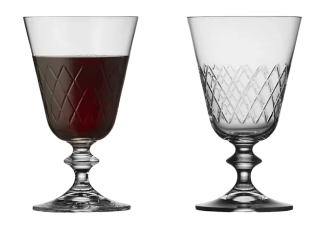 Beperkte Voorraad Lyngby Eaton Wijnglas Clear voor Rode wijn 260 ml Set van 2
