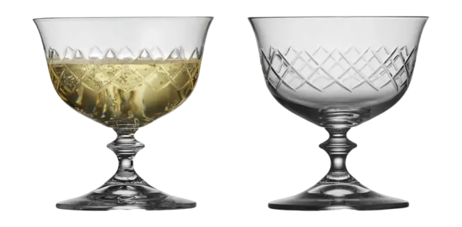 Lyngby Eaton Champagneglas Clear 280 ml (Set van 2) Nu Kopen