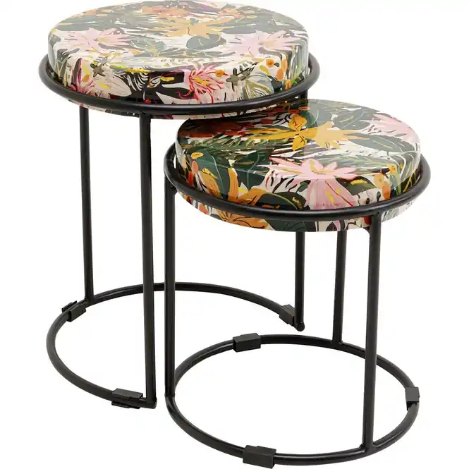 Kare Design Jungle bijzettafel - Set van 2 Favoriet