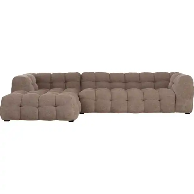 Kare Design Salamanca hoekbank - bruin - links Speciale Aanbieding