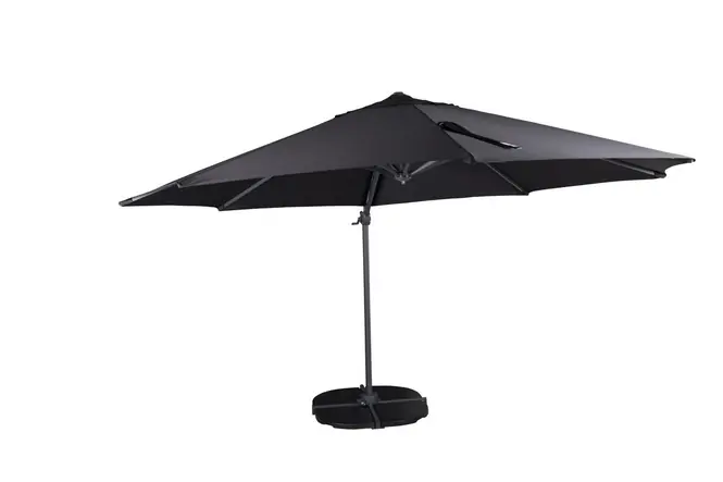 Nieuw Rebellenclub Vio Parasol - ø350 cm - Zwart