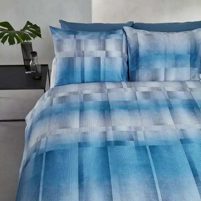 Kardol Titanium Dekbedovertrek Blue Satijn Direct Verzonden