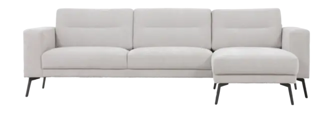 by fonQ Lewis Hoekbank met Chaise Longue Rechts - Wind Premium