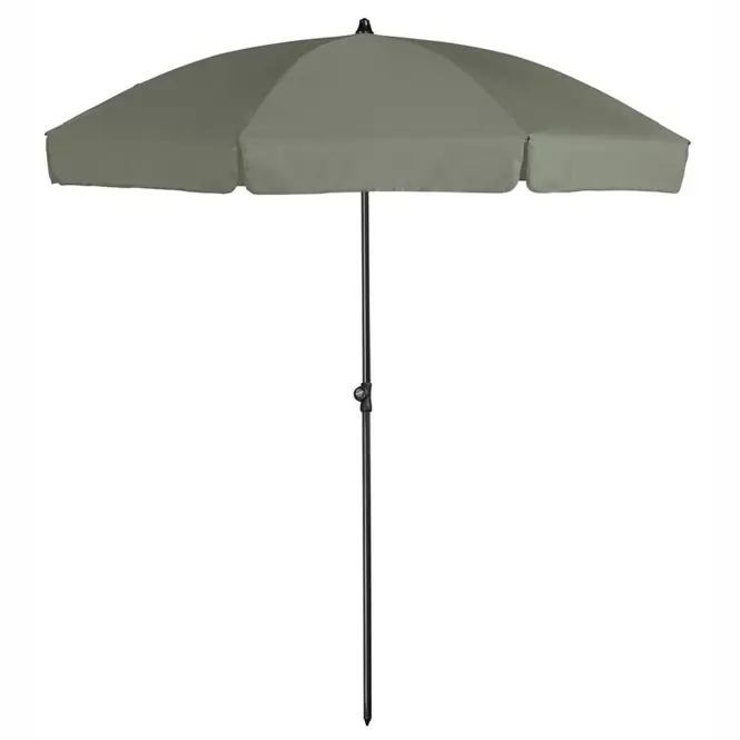 Dagaanbieding Platinum Aruba Volant Stokparasol Olive Ø200 cm