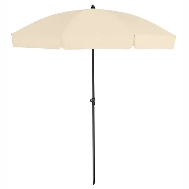 Shop Nu Platinum Aruba Volant Stokparasol Ecru Ø200 cm