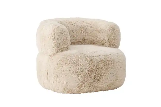 Rebellenclub Vivi Fauteuil - Beige Tijdelijk Beschikbaar