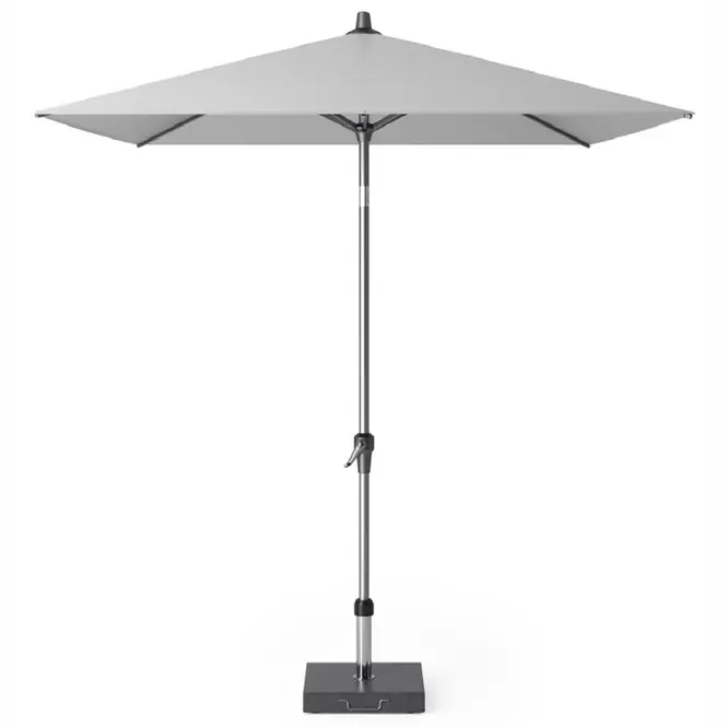 Direct Beschikbaar Platinum Riva Stokparasol Light grey (250 x 200 cm)