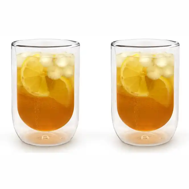 Bredemeijer Dubbelwandig Theeglas Transparant 290 ml set van 2 Laatste Kans