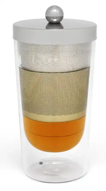 Superprijs Bredemeijer Lucca Theeglas Transparant Dubbelwandig 350 ml