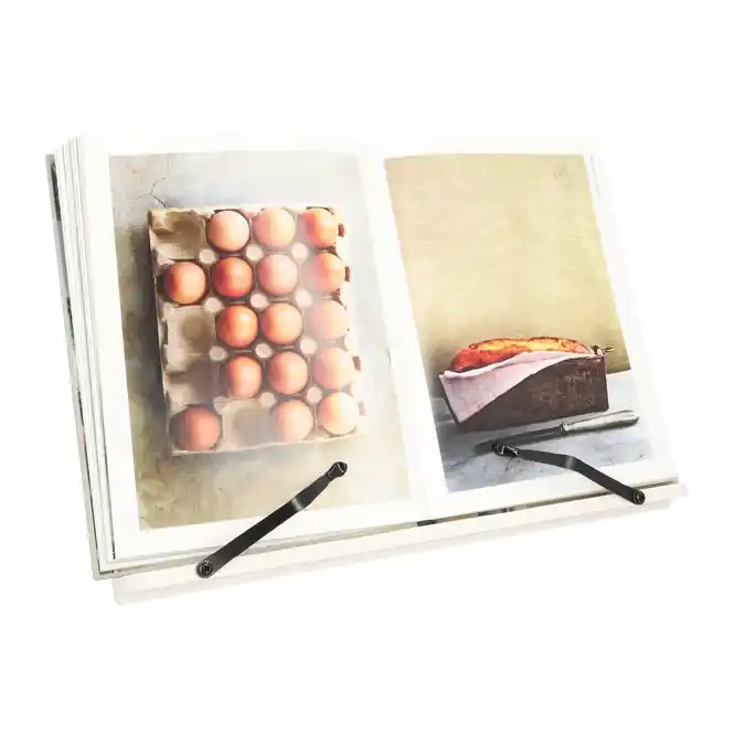 Tijdelijk Beschikbaar QUVIO Kookboekstandaard - 39 x 28 cm - Wit