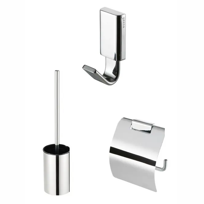 Geesa Aim Badkamer accessoireset Chroom Beperkt Aanbod