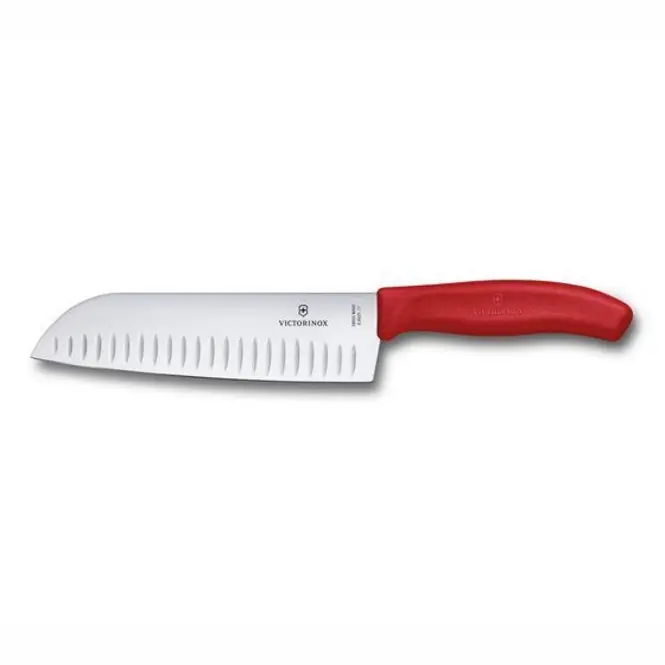 Merkproduct Victorinox Swiss Classic Santokumes Rood 17 cm