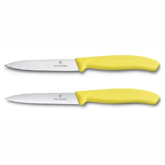 Victorinox Swiss Classic Officemes Geel (2-Delig) Koop Vandaag