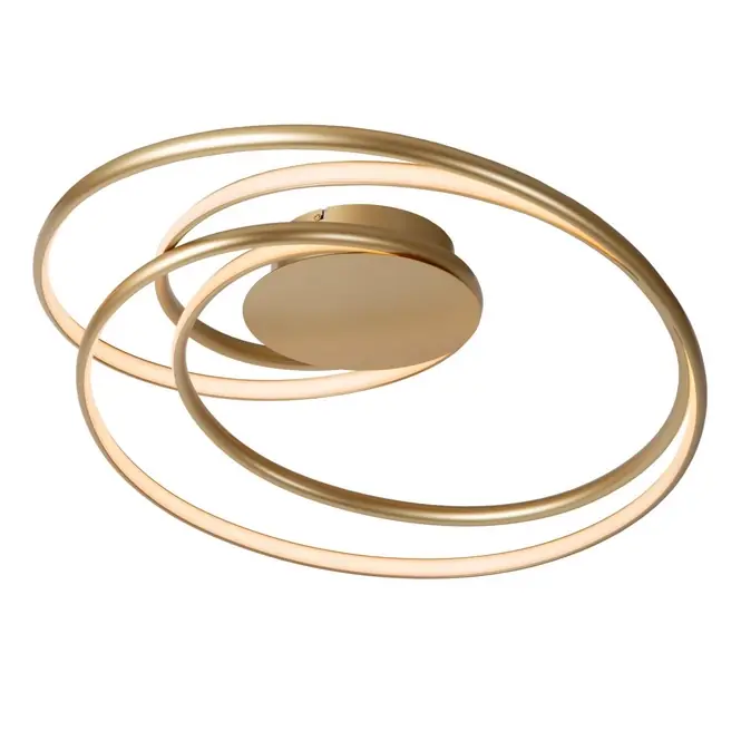 Bestseller Lucide Premium SARDANA Plafonnière - Mat Goud Messing