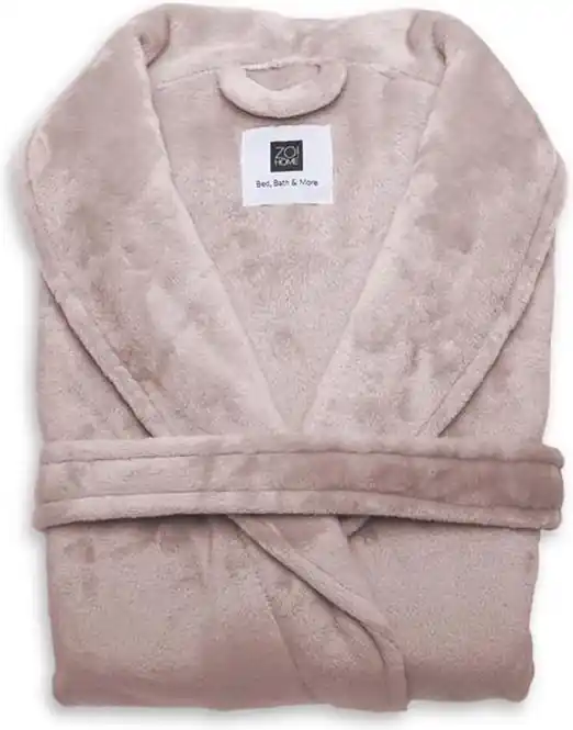 Populair Zo! Home Cara Lang Badjas Shell Nude
