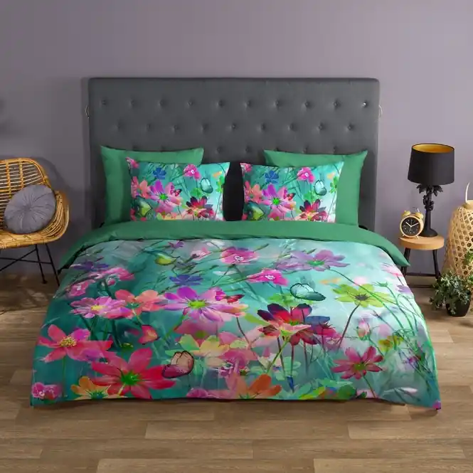 Speciale Aanbieding Good Morning Belle Dekbedovertrek Multi Katoen 23