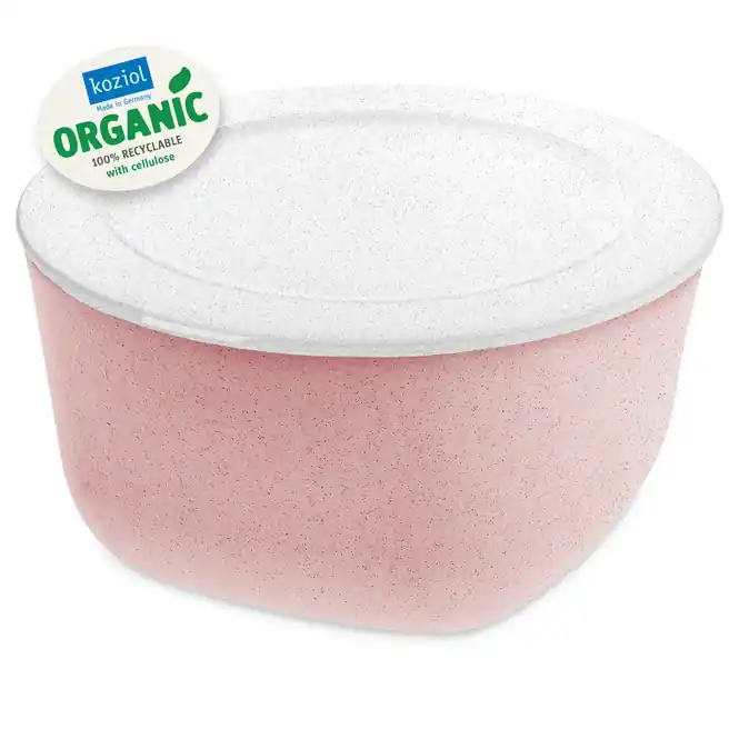 Koziol Connect Box 4 Lunchbox Organic Pink Schaal met Deksel 4 liter Direct Beschikbaar
