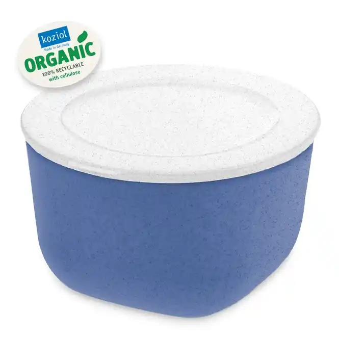 Koziol Connect Box Lunchbox Organic Blue 1 Schaal met Deksel 1 liter Betaalbaar